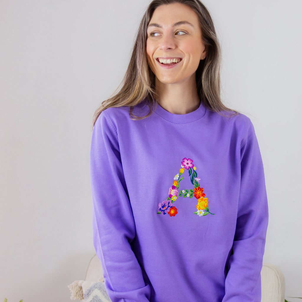Lavender crewneck outlet