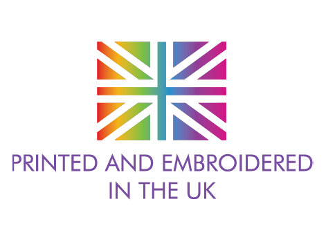Printed & Embroidered in the UK