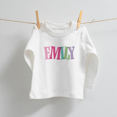 Fun Personalised Long Sleeve T-Shirt
