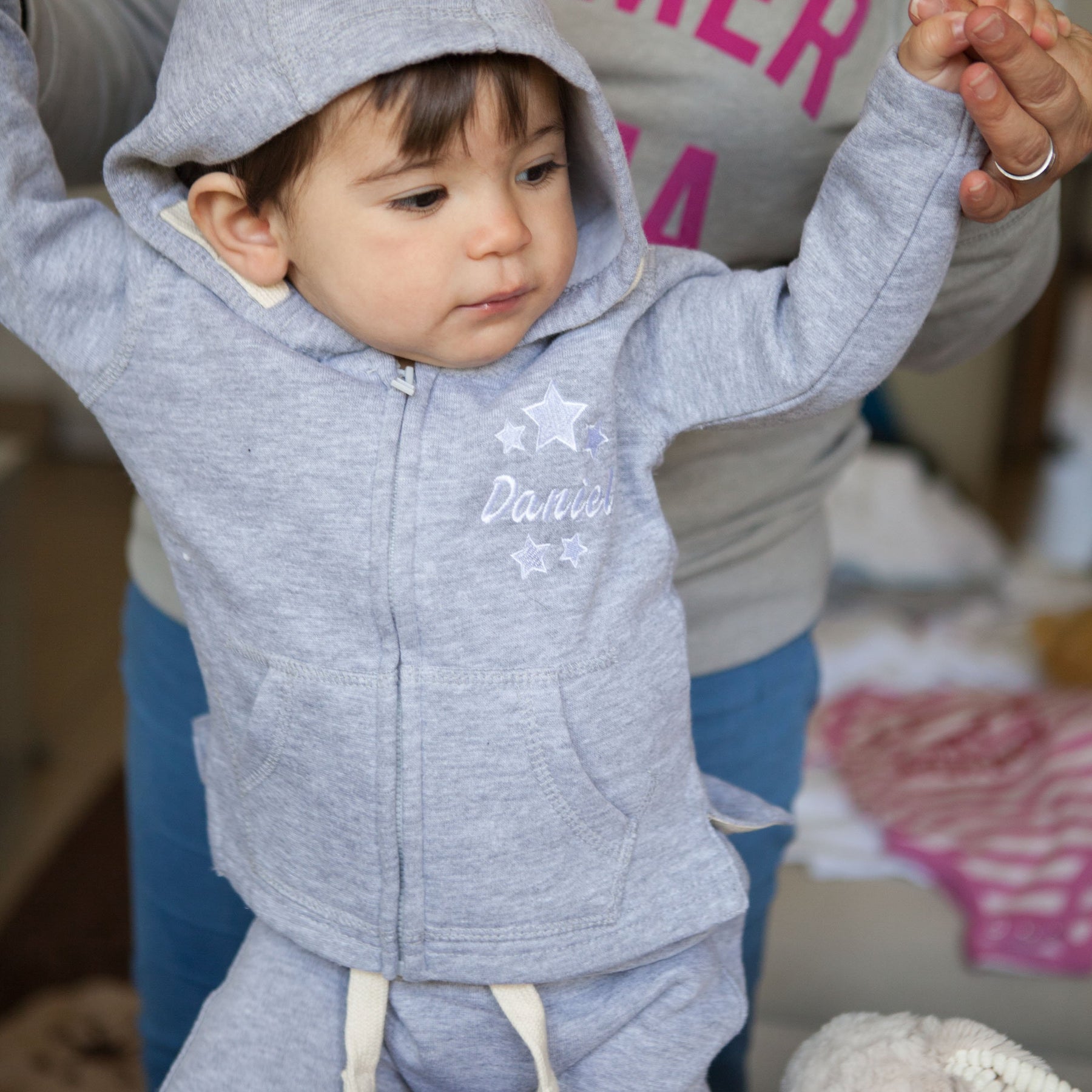 Personalised baby tracksuit discount