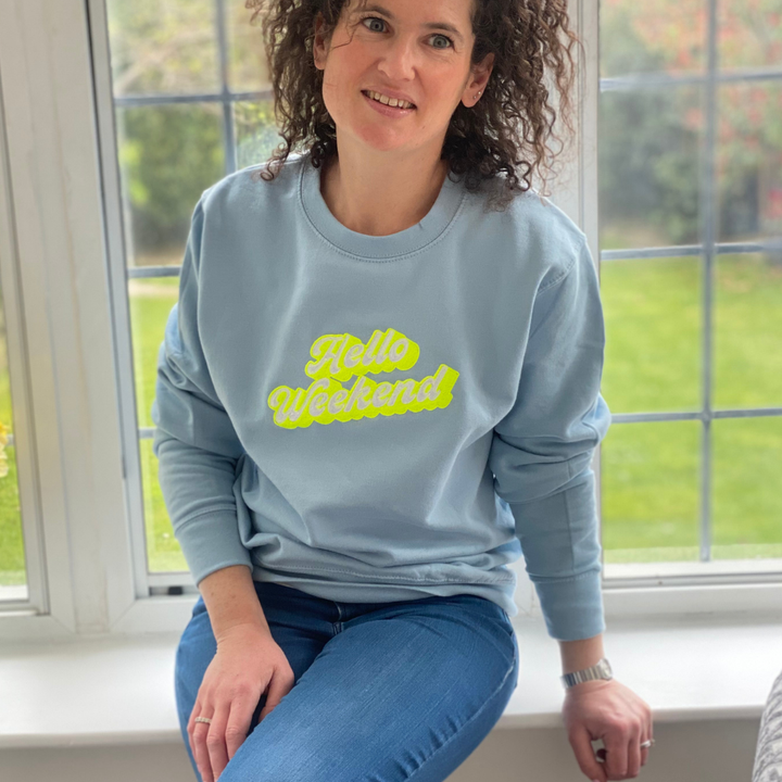 Weekend lover sweatshirt hotsell