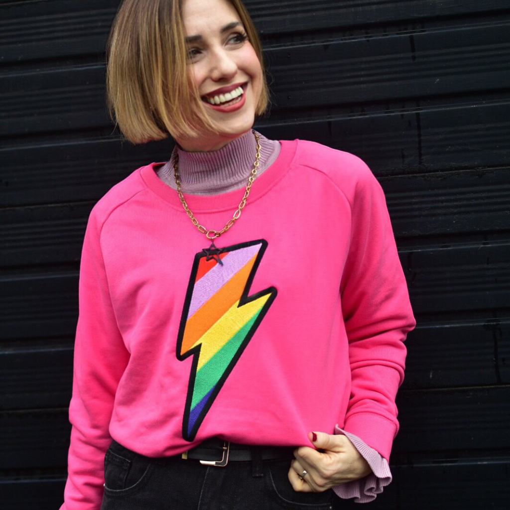 Lightning bolt pullover best sale