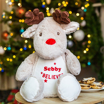 Baby Believes Christmas Personalised Reindeer